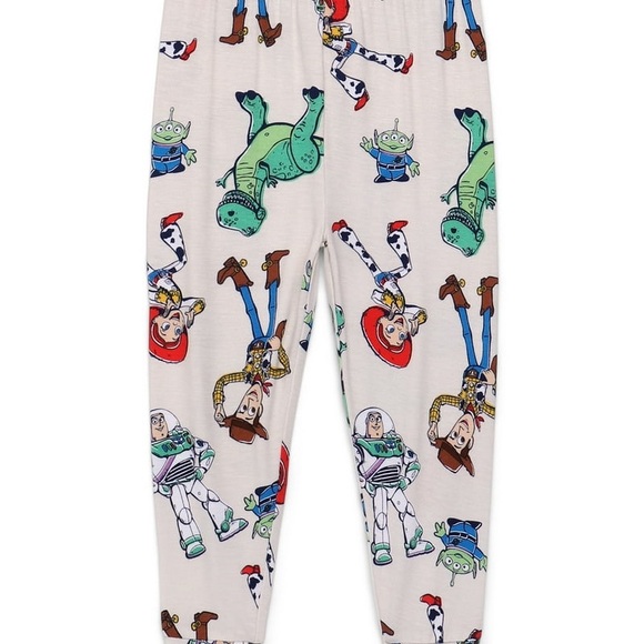 Disney Pixar Toy Story Toddler Long Sleeve Top & Pants, 2-Piece Pajama Set - Picture 3 of 4